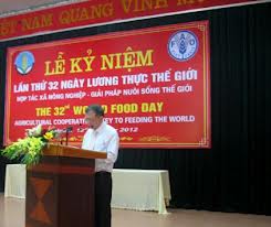 រំលឹកខួបលើកទី៣២ទិវាស្បៀងអាហារពិភពលោក